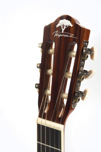 VIRGINIA V-C17 гитара классическая, топ массив ели/махагон фото 4