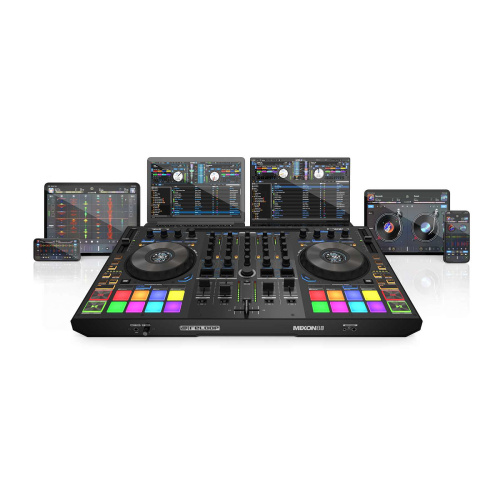 Reloop Mixon 8 PRO DJ-контроллер 4-канальный мультиплатформенный для Serato и djay фото 8