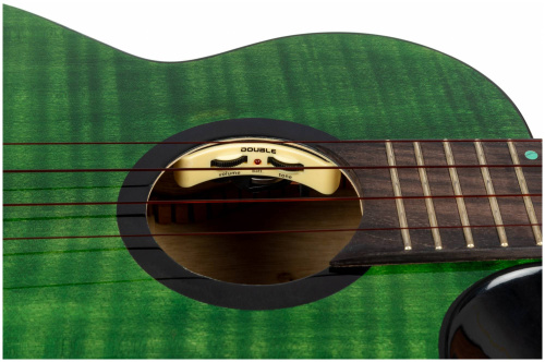 FLIGHT COMET TENOR EQ-A Green Укулеле тенор фото 2