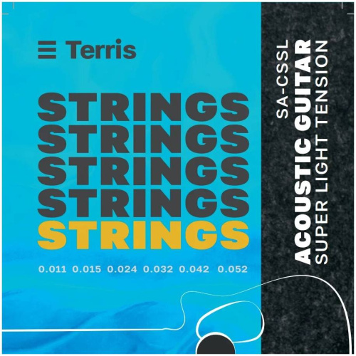 TERRIS SA-CSSL Струны для акустической гитары