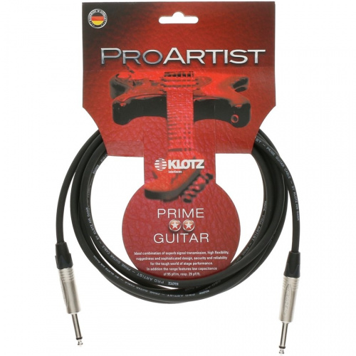 KLOTZ PRON090PP Pro Artist готовый инструментальный кабель, длина 9 м., разъемы Neutrik Mono Jack (прямой-прямой)