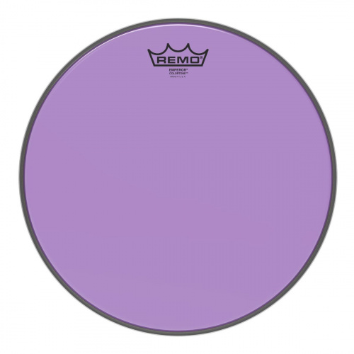 Remo BE-0313-CT-PU 13 Emperor Colortone, пластик для барабана прозрачный, двойной, пурпурный
