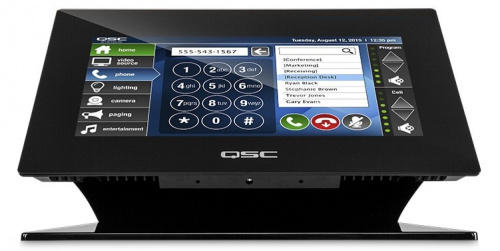 QSC TSC-7T Сенсорный контроллер Q-SYS 7 PoE для настольной работы, двойной порт LAN, USB OTG фото 3