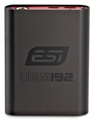 ESI UGM192 Аудиоинтерфейс с USB 3.1 и разъемом USB-C (кабель в комплекте) фото 5