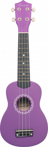 TERRIS JUS-10 VIO укулеле сопрано, фиолетовый