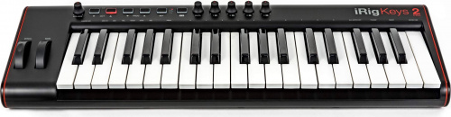 IK MULTIMEDIA iRig Keys 2 Pro USB MIDI-клавиатура для Mac/PC и iOS/Android, 37 клавиш, колеса модуляции и питча, 4 назначаемых э