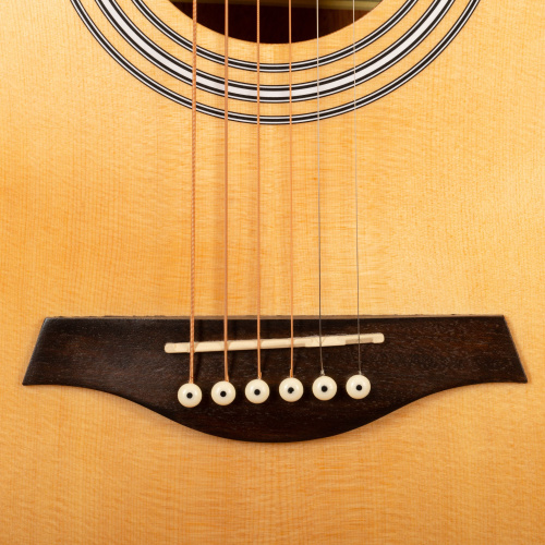 ROCKDALE Aurora D6 Satin C NAT акустическая гитара дредноут с вырезом, цвет натуральный, сатиновое покрытие фото 6