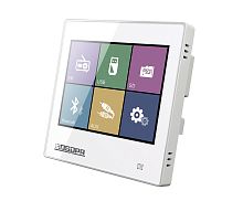 DSPPA DM-837W Встраиваемый музыкальный проигрыватель, 2х10Вт/ 8Ом, FM, MP3, Bluetooth, цвет белый