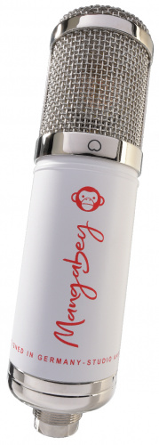 Monkey Banana Mangabey white ламповый студийный микрофон, кардиоида, мембрана 34мм