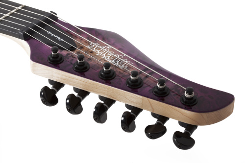 Schecter C-6 PRO AQB Гитара электрическая шестиструнная фото 3