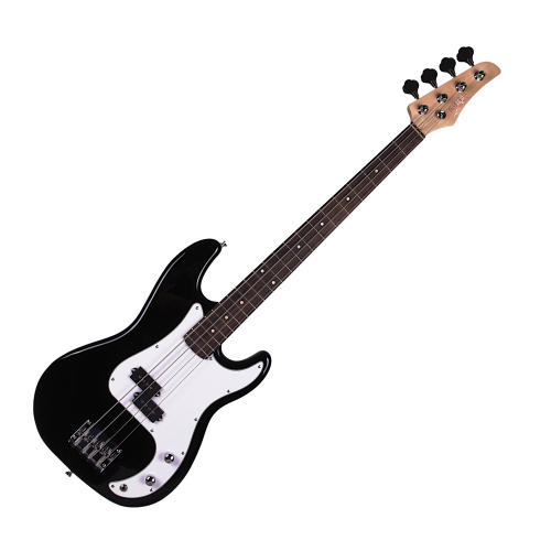 REDHILL PB200/BK бас-гитара 4-стр, P+P, 864 мм, корпус тополь, гриф клен, цвет черный