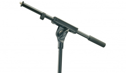 K&M 21160-300-55 верхний узел для микрофонной стойки журавль, длина 395 мм, резьба 3/8", сталь, чёрн