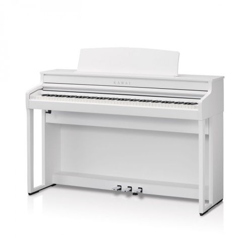 Kawai CA401 W цифровое пианино с банкеткой, 88 клавиш, механика GFC, 192 полифония, 19 тембров фото 4