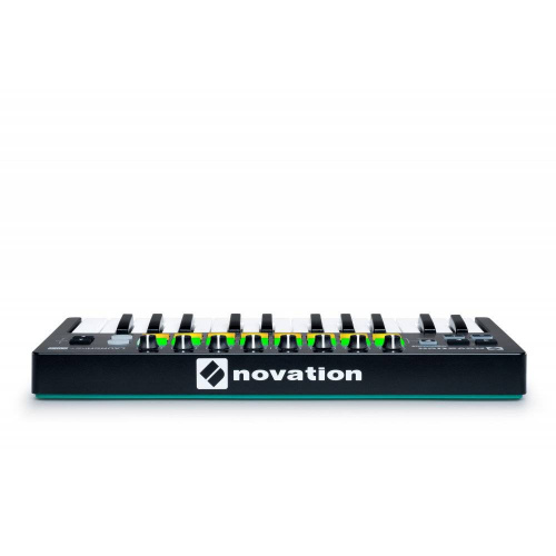 NOVATION LaunchKey Mini MK2 контроллер, 25 клавиш, 16 полноцветных пэдов, питание по USB фото 3