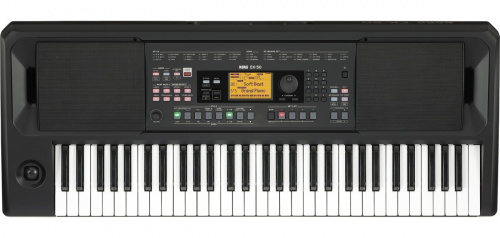KORG EK-50 синтезатор с автоаккомпаниментом 61 клавиша, полифония 64 голоса, подставка для нот фото 2