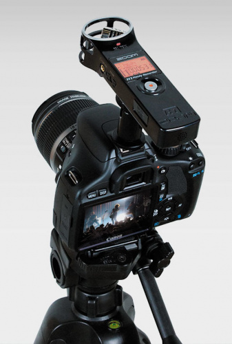 Zoom H1 ручной портативный диктофон (рекордер), черный цвет фото 16