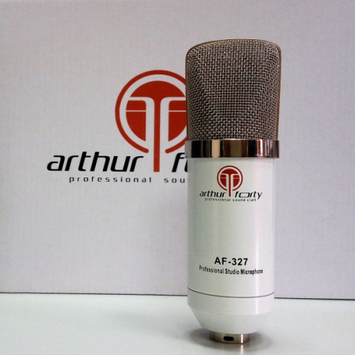 Arthur Forty AF-327 (красный) Микрофон студийный конденсаторный фото 3