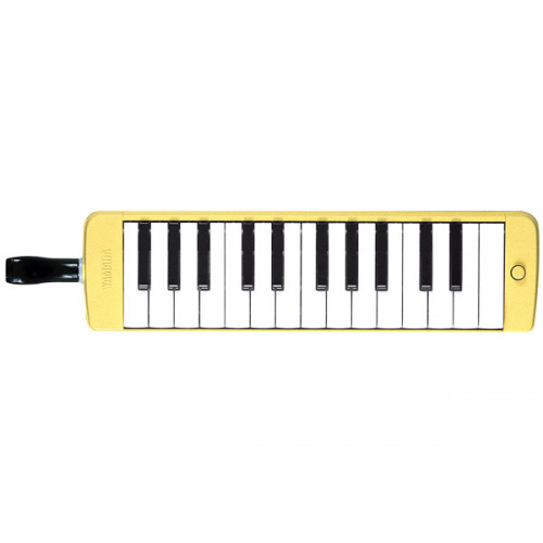 Yamaha P-25F пианика духовая 25 клавиш, 2 октавы F2-F4, цвет желтый фото 2