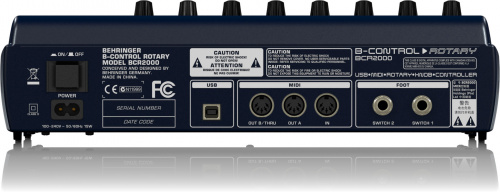 Behringer BCR2000 USB/MIDI-контроллер (32 энкодера) совместим с PC/MAC фото 4