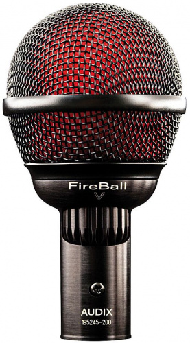Audix FireBall V Инструментальный динамический микрофон в корпусе оригинального дизайна, кардиоида