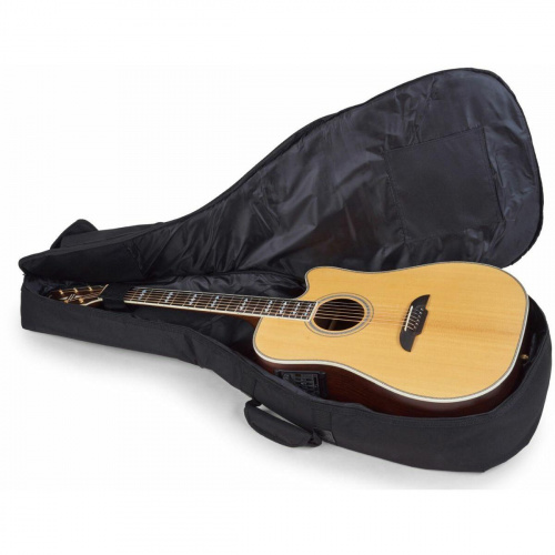 Rockbag RB 20519 B/ PLUS чехол для ак. гитары, серия Student Plus, подкладка 10 мм+уплотнитель 5 мм фото 8