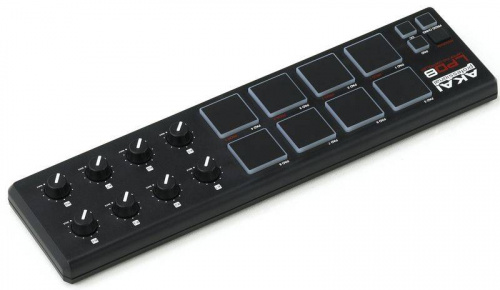AKAI PRO LPD8 портативный USB/MIDI-контроллер, 8 чувствительных пэдов, 8 регуляторов Q-Link, питание по USB фото 11