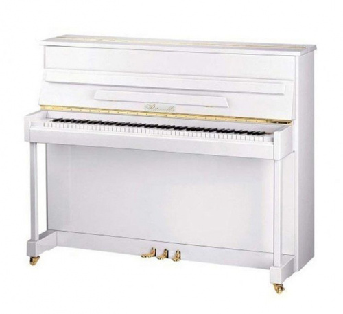Ritmuller UP121RB(A112) пианино, 121 см, цвет белый, полированное