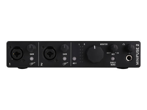 Arturia MiniFuse 2 Black USB аудио интерфейс фото 7