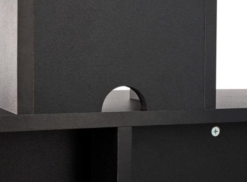 Glorious Workbench black стол аранжировщика 2 рэковые стойки х 4U цвет чёрный из 2-х коробок фото 6