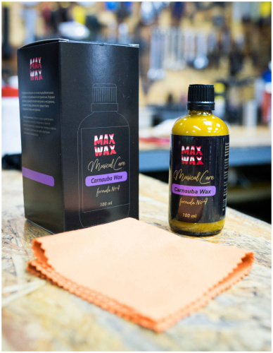 MAX WAX Полироль Carnauba Wax #4, 100мл фото 3