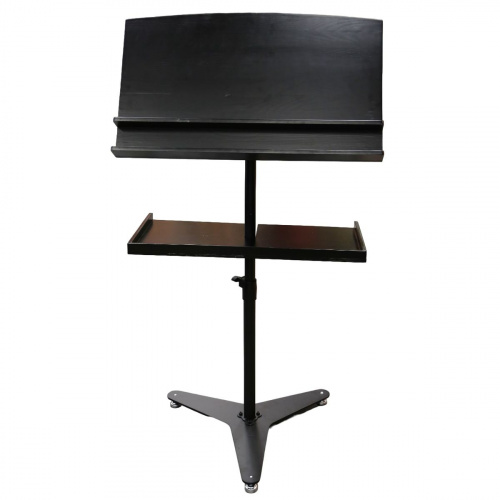 Wisemann Double Conductor Music Stand WDCMS-1 пюпитр для дирижера, 124-172 см, 14 кг, с полкой, уси