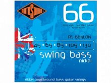 ROTOSOUND RS665LDN BASS STRINGS NICKEL струны для 5-струнной басгитары, никелевое покрытие, 45-130
