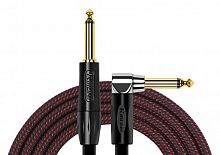 Kirlin IWB-202BFGL 3M BR кабель инструментальный Разъемы: 1/4" прямой моноджек 1/4" угловой мон