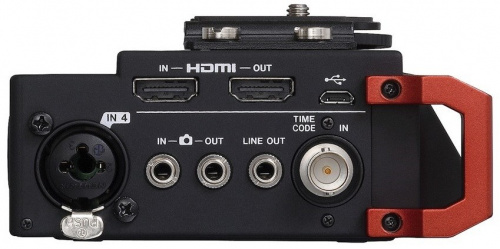 Tascam DR-701D 6 канальный портативный аудиорекордер для DSLR камер, WAV/BWF, карты SD/SDHC/SDXC, TIME CODE IN BNC разъём, HDMI разъём фото 5