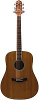 CRAFTER D-8 NC VVS + Чехол акустич. гит. Дредноут SolidTop запеч.ель, корпус-красное дерево