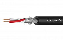ROXTONE MC022L-LSZH/100 Black Mикрофонный кабель 2х0,5мм2, D 6.8мм в LSZH-оболочке, на катушке(100м). Цвет: Черный.