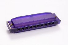 HOHNER Translucent Purple (M1110P) губная гармоника детская, прозрачная фиолетовая