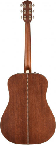FENDER PD-220E Mahagony Aged Cognac Burst электроакустическая гитара, цвет темный санберст, кейс в комплекте фото 2
