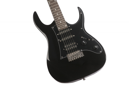 Bosstone SR-06 BK+Bag Гитара электрическая, 6 струн цвет черный фото 4