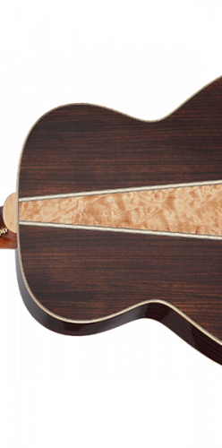 TAKAMINE G90 SERIES GN93 акустическая гитара типа NEX, цвет натуральный, верхняя дека массив ели, нижняя дека 3 куска Rosewood с кленом в центре, обеч фото 4