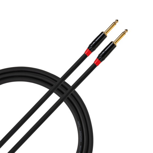 ROCKDALE IC070-1M инструментальный кабель, позолоченные металлические разъемы mono jack, цвет черный, 1 метр фото 5