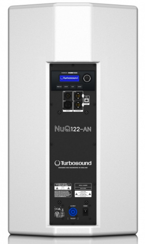 Turbosound NuQ122-AN-WH активная акустическая система, 12"+1" волновод 70°Hx70°V, усилитель 2500Вт с DSP KLARK TEKNIK и сетью ULTRANET фото 4