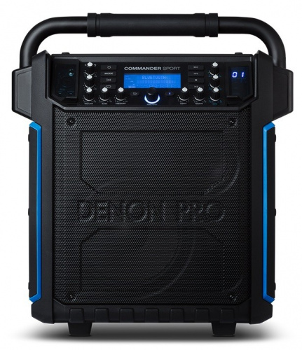 DENON COMMANDERSPORT Портативная активная акустическая система 8"+3", 120Вт, XLR, USB, Bluetooth фото 3