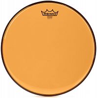 Remo BE-0313-CT-OG 13 Emperor Colortone, пластик для барабана прозрачный, двойной, оранжевый