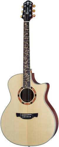 CRAFTER STG G-27ce электроакустическая гитара, верхняя дека Solid ель, корпупалисандр