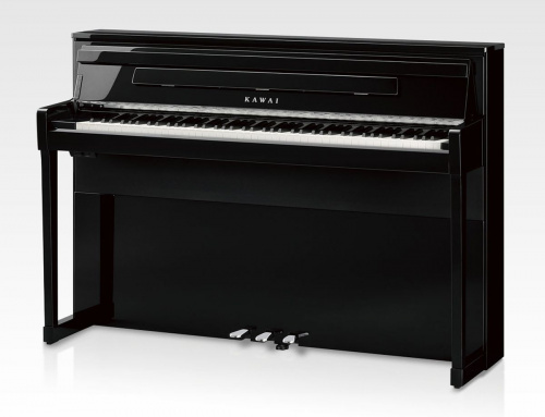 Kawai CA99EP цифровое пианино, цвет полированный чёрный, механика Grand Feel III, деревянные клавиши