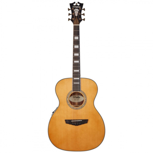 D'Angelico Premier Tammany VN электроакустическая гитара, Folk, цвет натуральный
