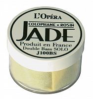 L'OPERA Jade J100BS канифоль для контрабас в прозрачной синтетической упаковке, завернутая в ткань