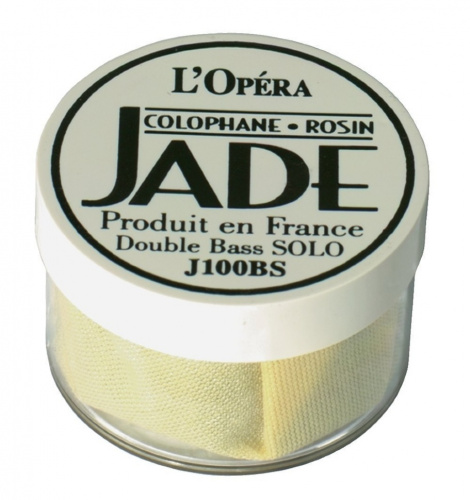 L'OPERA Jade J100BS канифоль для контрабас в прозрачной синтетической упаковке, завернутая в ткань (451255)