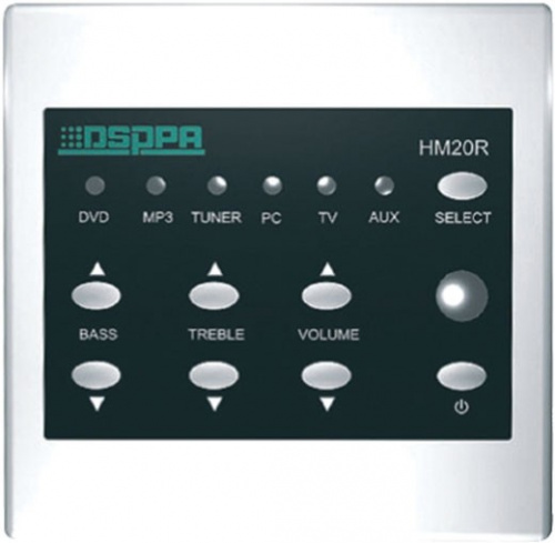 DSPPA HM-20R Выносная панель управления системой музыкальной трансляции. Возможность дистанционного